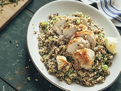 Insalata di quinoa con pollo