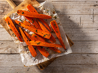 Carottes glacées