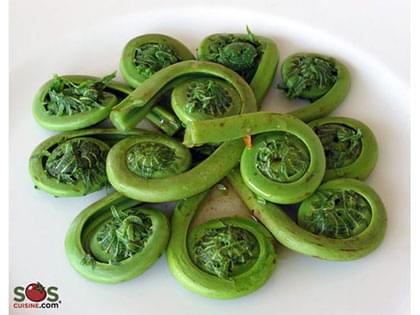 Têtes de violon sautées