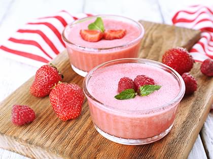 Berry Tofu Mousse