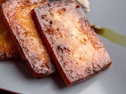 Baked Tofu with Ginger