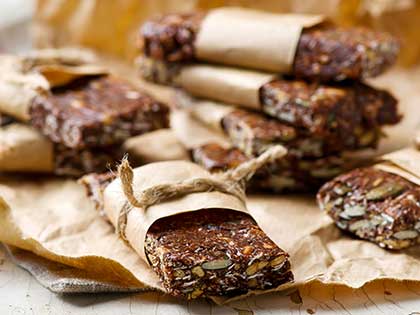 Barres choco-avoine sans cuisson