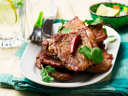 Pork Fillets with Espelette Pepper