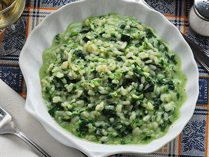 Risotto verde all'onda