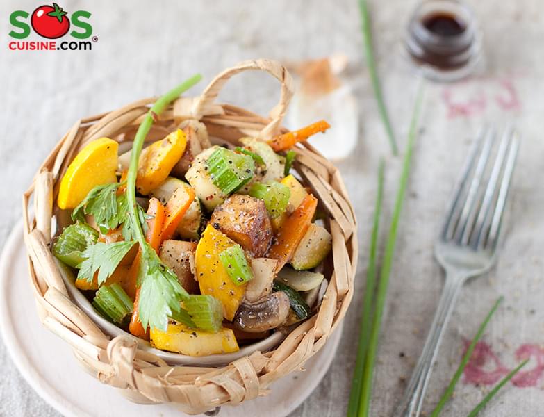 Stir-Fry Tofu with Vegetables