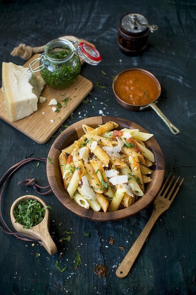 Penne à la Parisienne