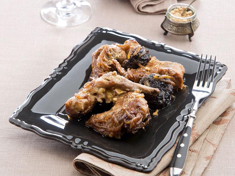 Rabbit Stew with Prunes