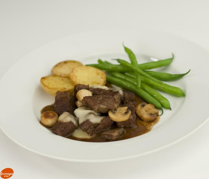 Boeuf bourguignon à L’Extra Grand Camembert