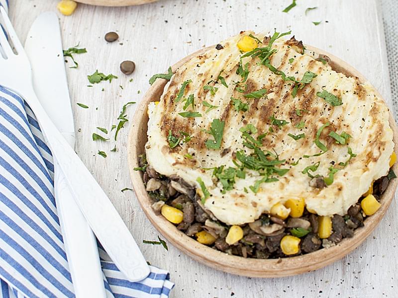 Pâté chinois aux lentilles