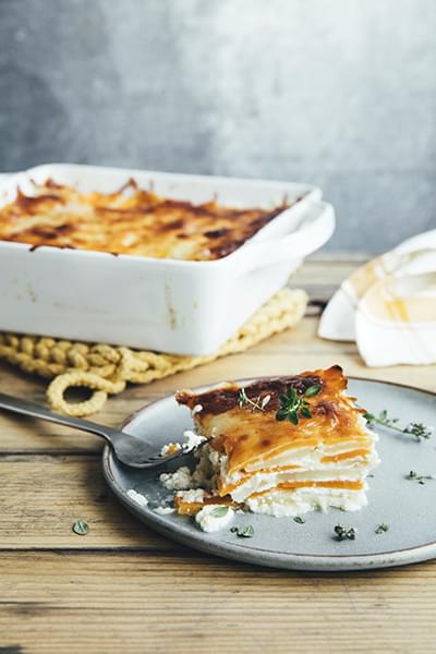 Gratin di carote e pastinaca