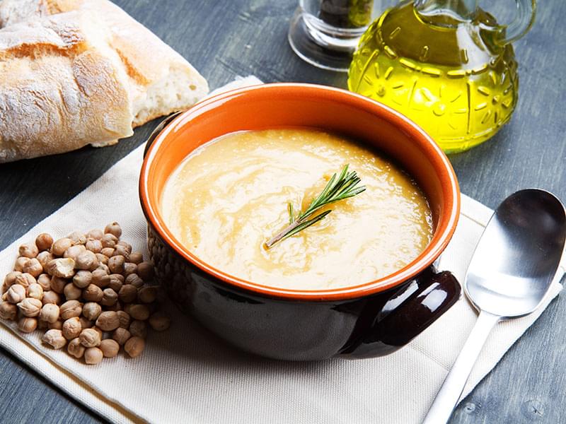 Zuppa rapida ai ceci