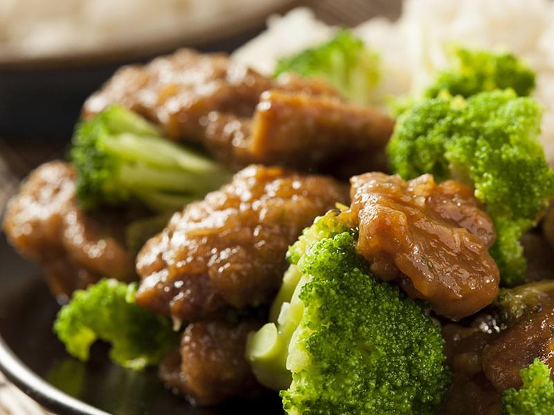 Sesame Beef and Broccoli