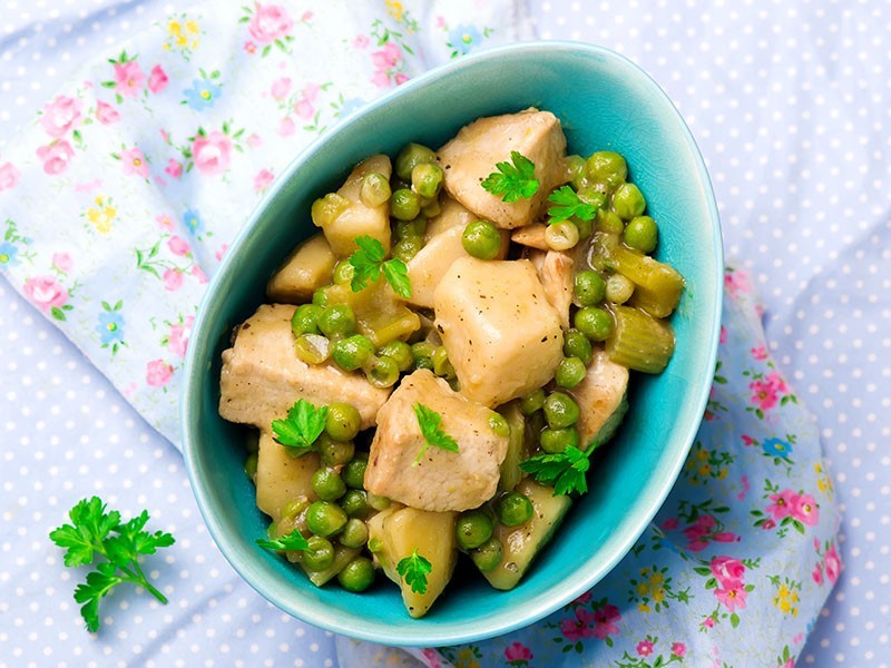 Chicken and Potato Fricassee