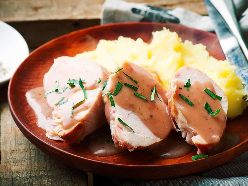 Recipes Smoked Turkey with a Port Wine Sauce | SOSCuisine