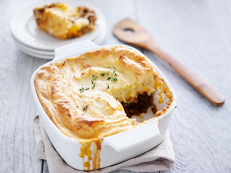 Pâté chinois au chou-fleur