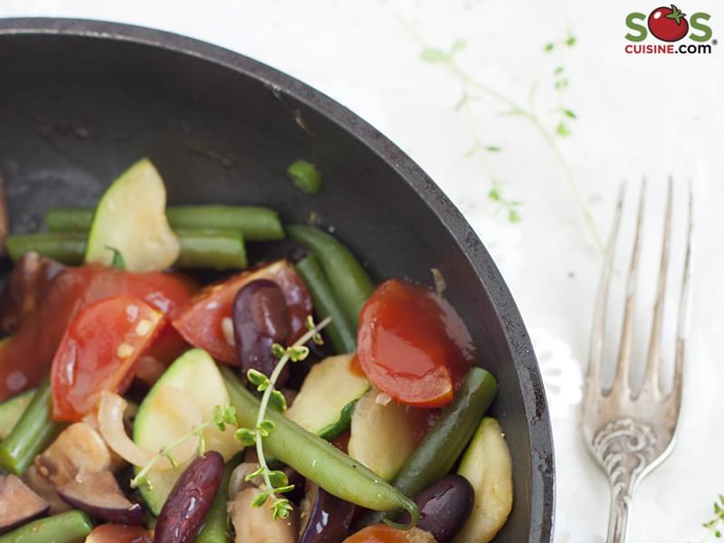 Vegetable and Bean Ratatouille