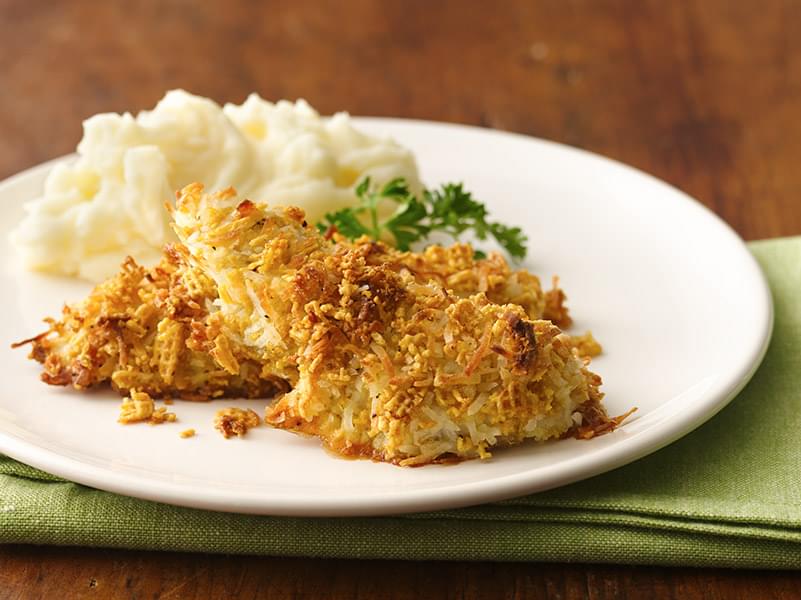 Poulet sucré et salé à la noix de coco