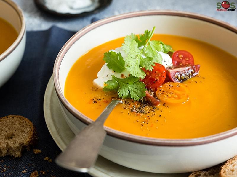 Recettes Soupe à la patate douce [Moins de sodium & Sans lactose