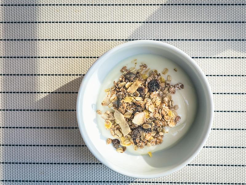 Probiotic Yogurt  and Granola