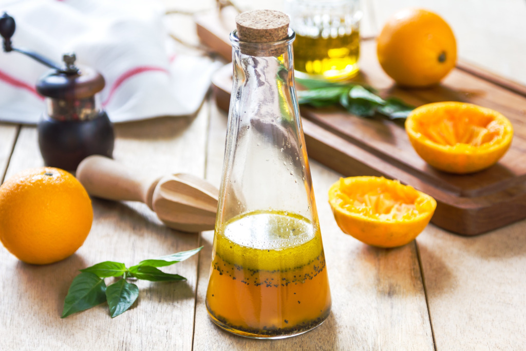 Vinaigrette à l’orange et au gingembre