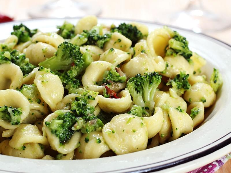 Coquilles au brocoli