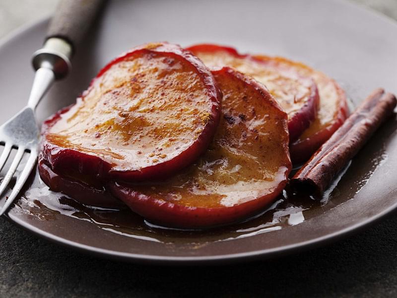 Pommes à la cannelle