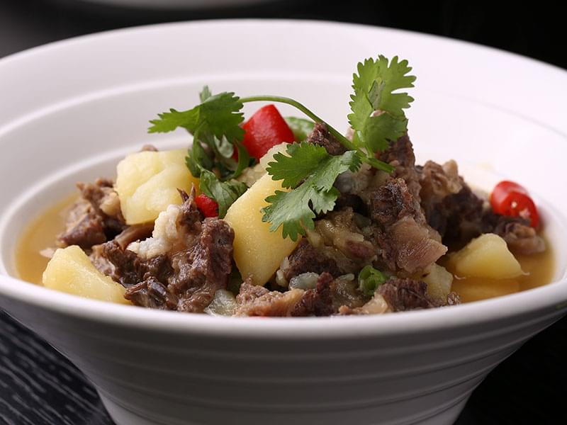 Poitrine de boeuf braisée