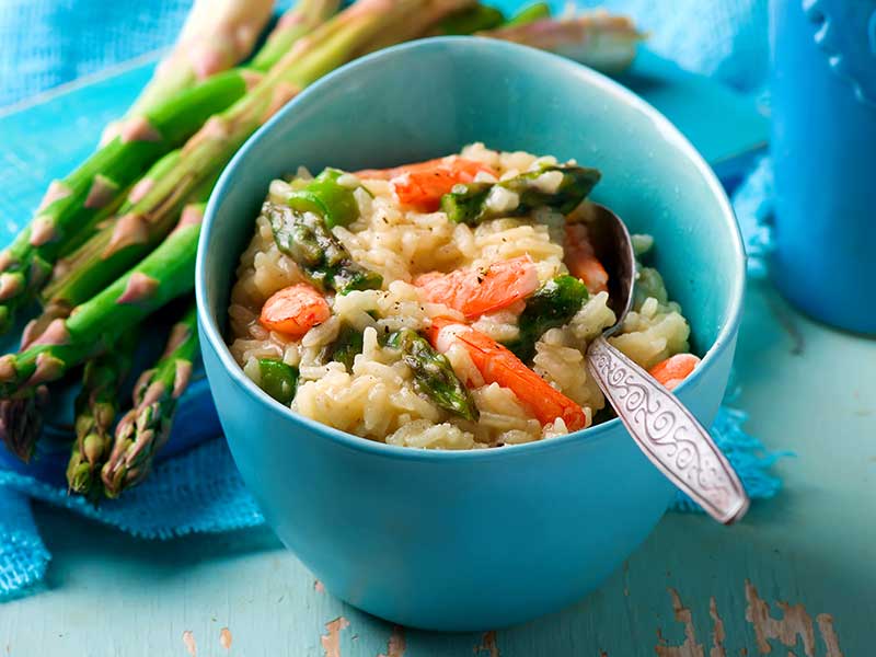 Asparagus and Shrimp Risotto