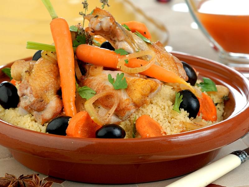 Poulet marocain d'Erfoud