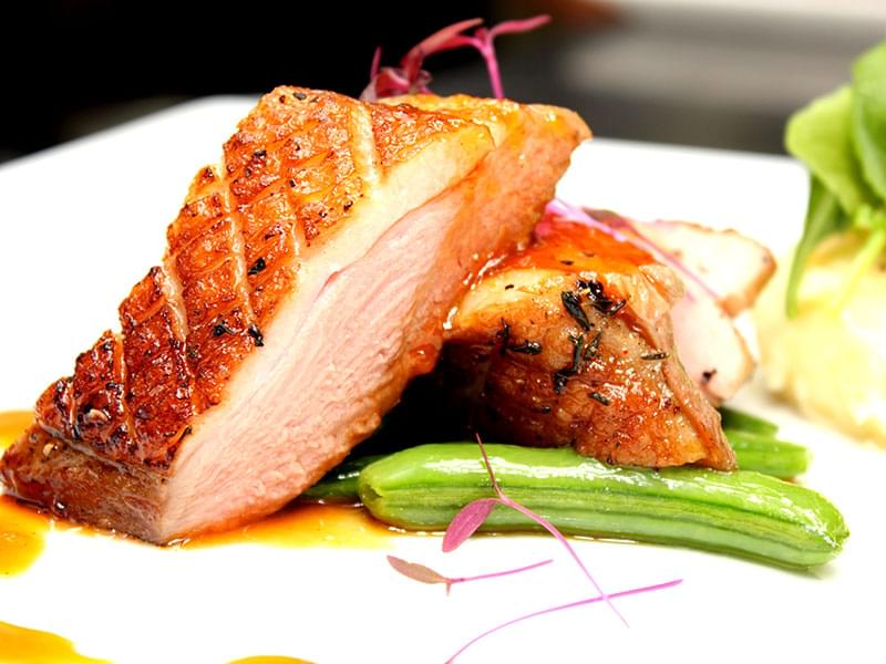 Duck Breast with Maple Syrup and Spices