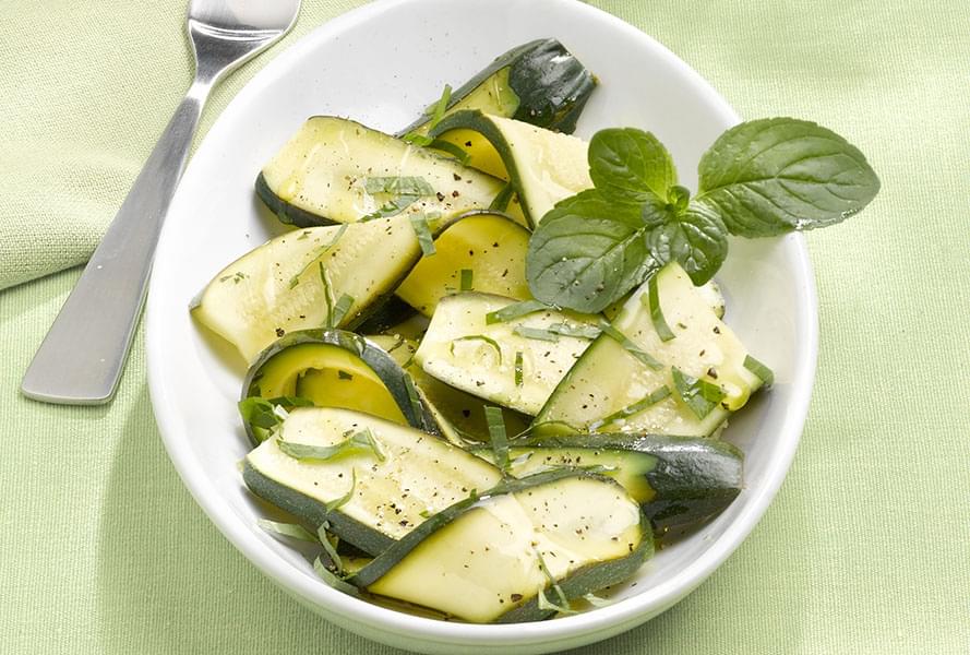 Zucchini à la menthe