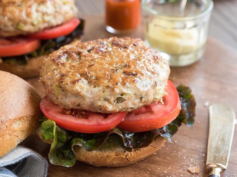 Hamburger di tacchino al gorgonzola