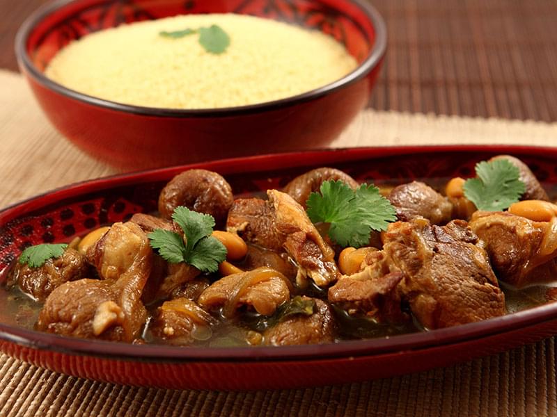 Tajine d'agneau au fenouil