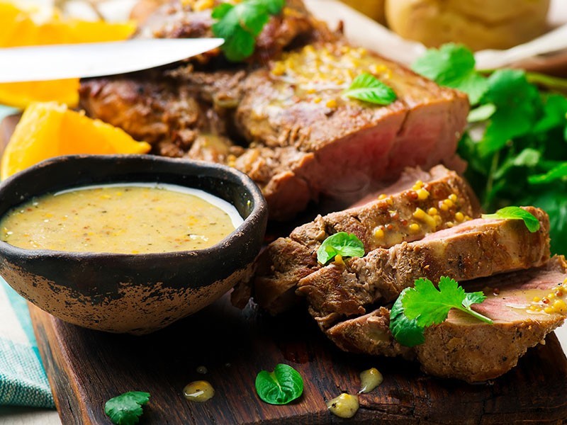 Filet de porc mariné à la Jacques