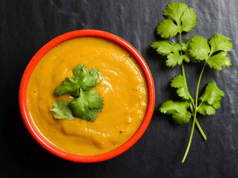 Soupe froide de patates douces