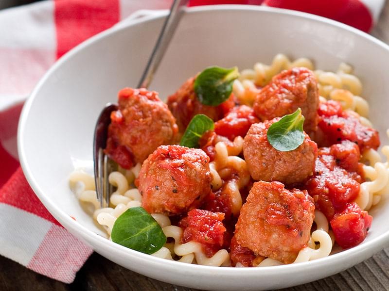 Slow Cooker Meatballs in Tomato Sauce