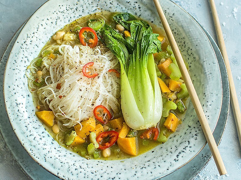 Sweet potato and Bean Soup