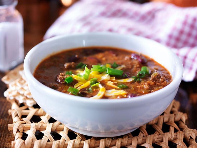 Chili di pollo per sportivi