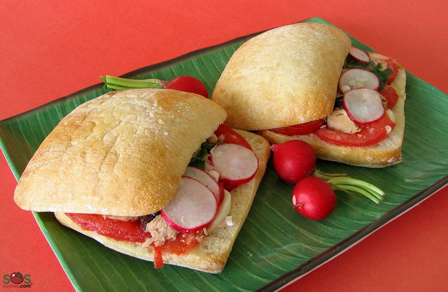 Pan Bagnat (Tuna Sandwich)