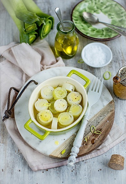 Poireaux en vinaigrette