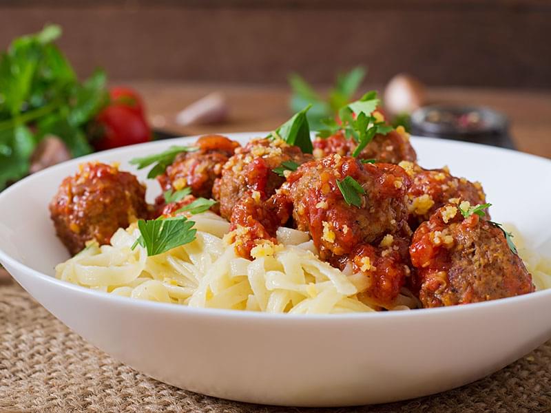 Polpette di carne per atleti
