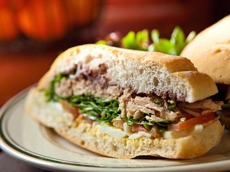 Panino sfizioso al tonno