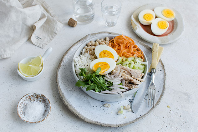 Insalata nizzarda con riso