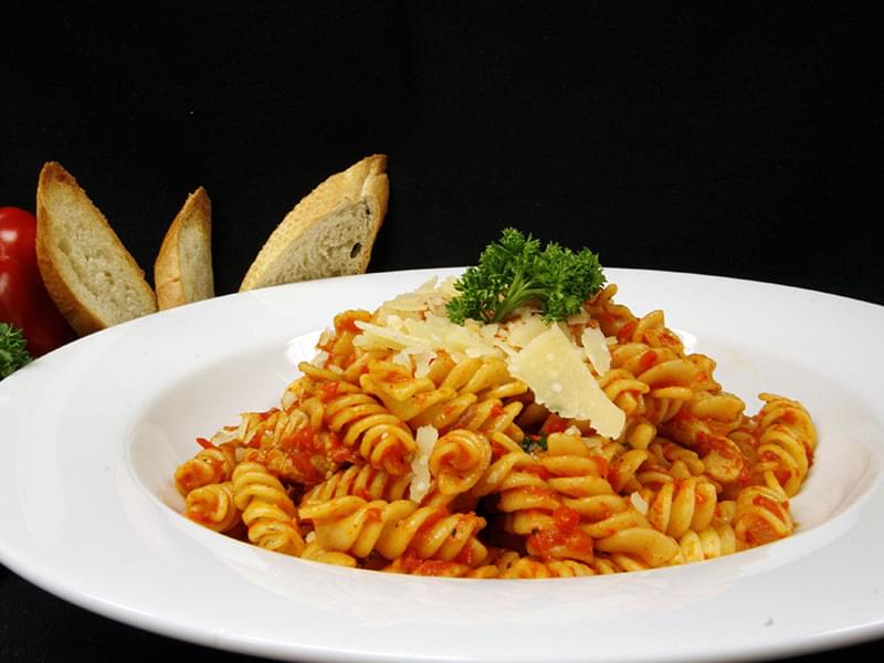 Pâtes au pesto de tomates séchées