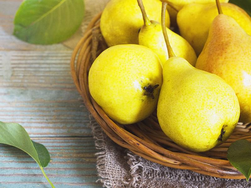 Poires nature