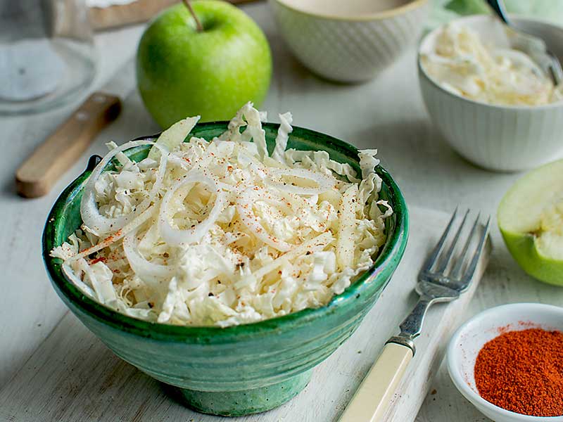 Cabbage and Apple Salad