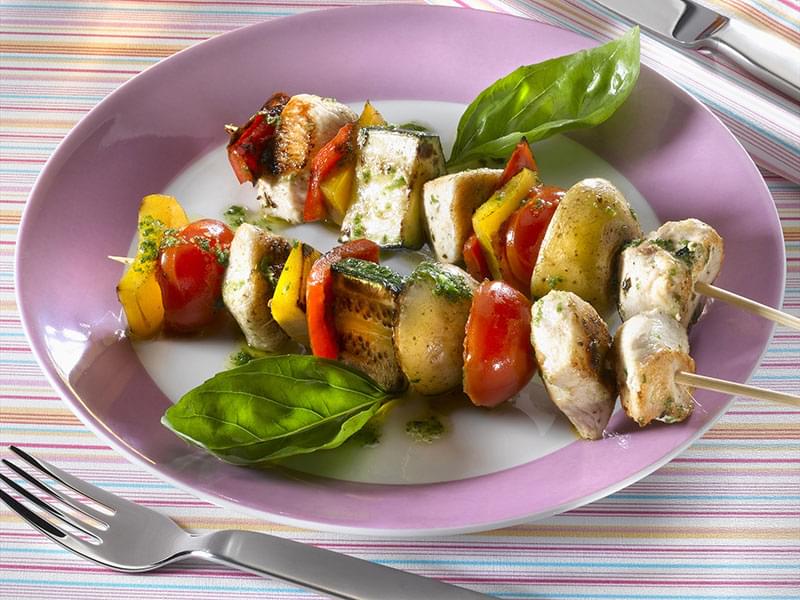 Brochettes de poulet 