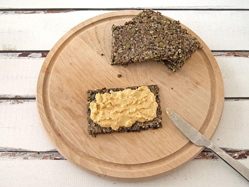 Crispbread and Hummus