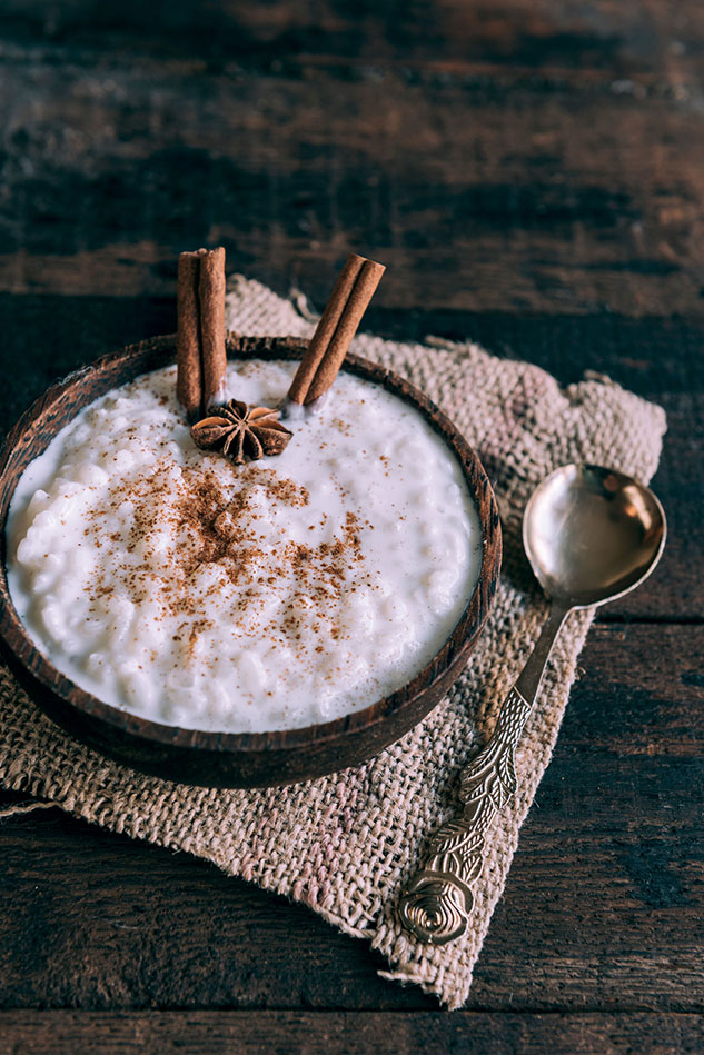 Pouding au riz à la noix de coco