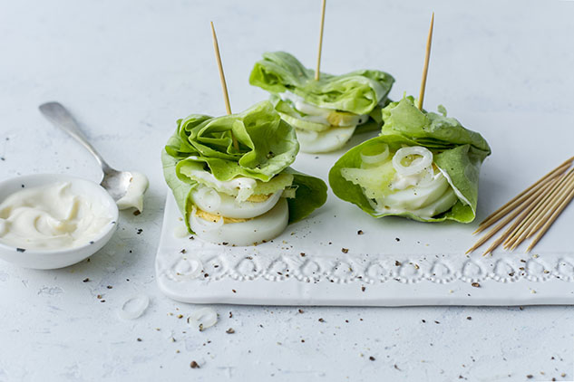 Egg Salad Lettuce Wrap